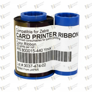 Zebra Black Monochrome Ribbon (i-Series)